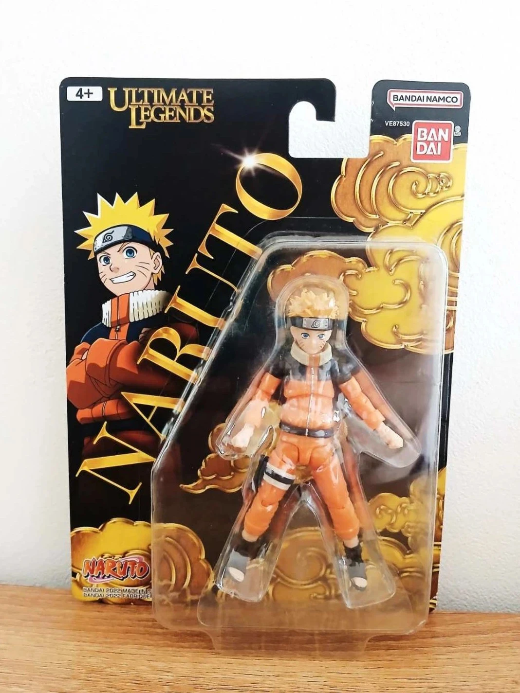 Figurine 12cm Naruto Uzumaki articulée Ultimate Legends Bandai